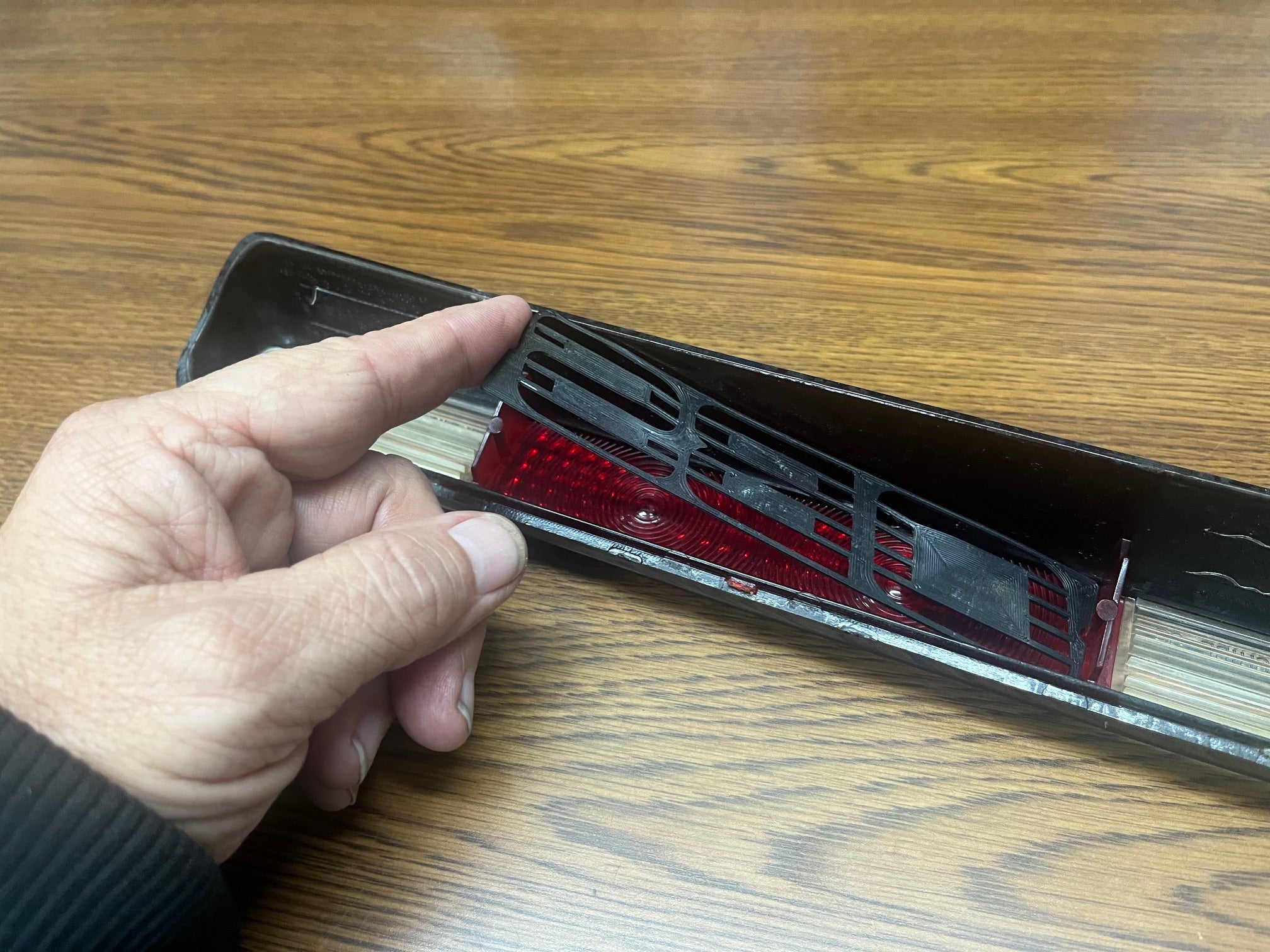 GMC 3rd Brake Light Insert for 1988-1998 OBS Full-Size Pickups ...