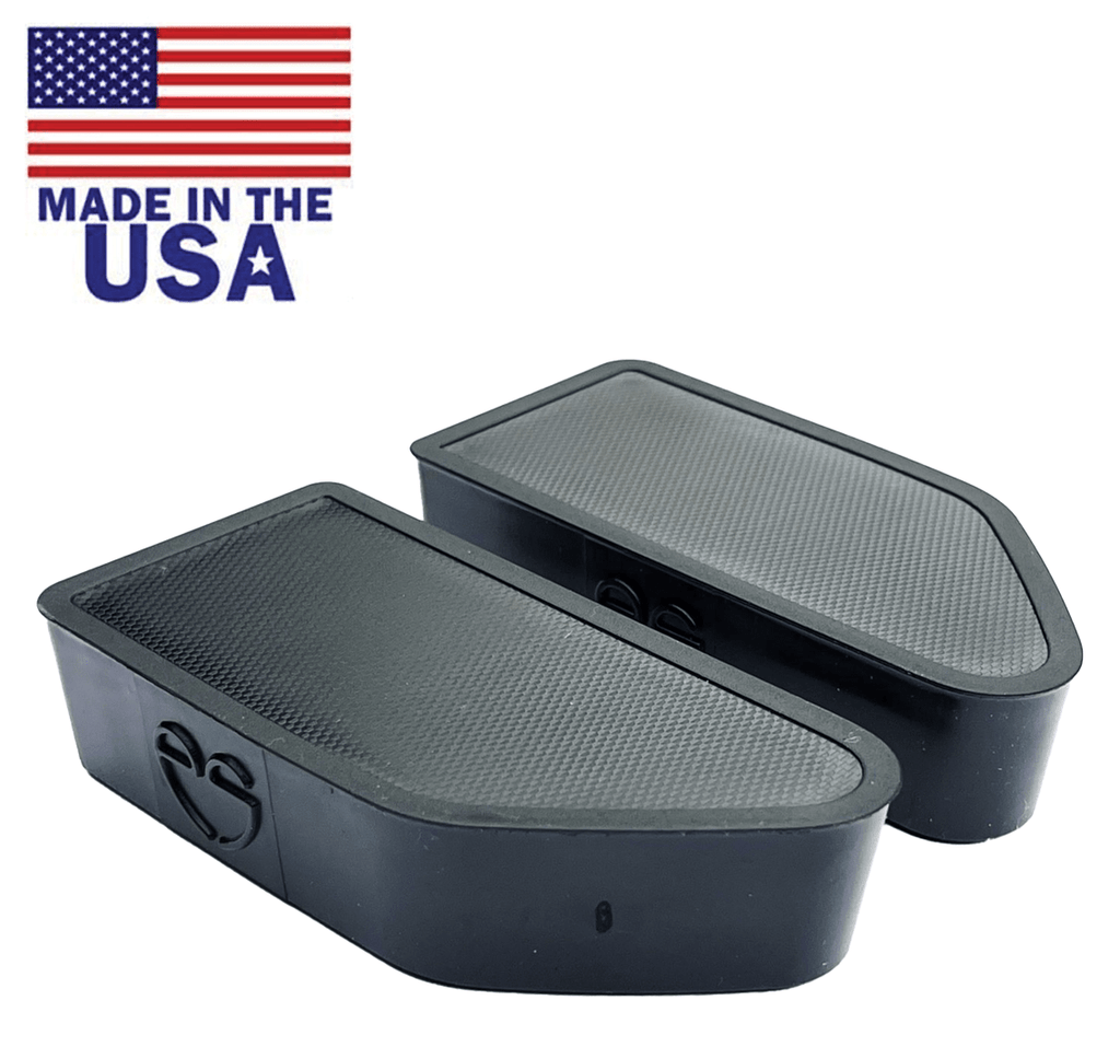 Made in the USA patented stake pocket covers by Engineered by Schildmeier for model years 2023-2026 Chevrolet Colorado and GMC Canyon pickup trucks