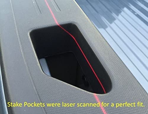 Stake pockets were laser-scanned for a perfect fit | Engineered by Schildmeier Stake Pocket Covers for GM and Ram pickup trucks